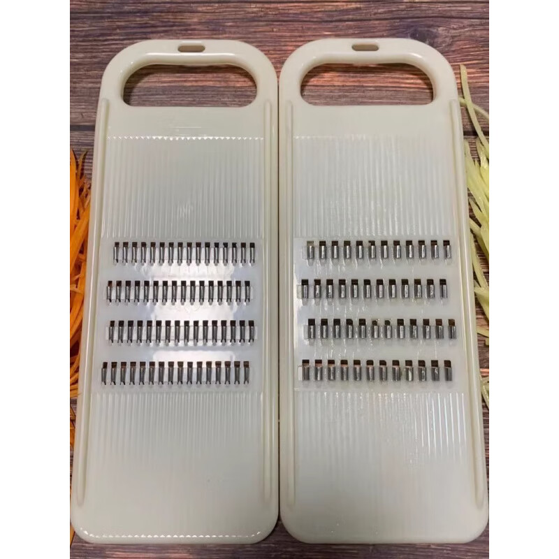 Fat Donglai's same style cucumber grater, potato shredded vegetable grater, slicing vegetable grater for restaurants, 2mm fine grater, 1 pack, extra thick.