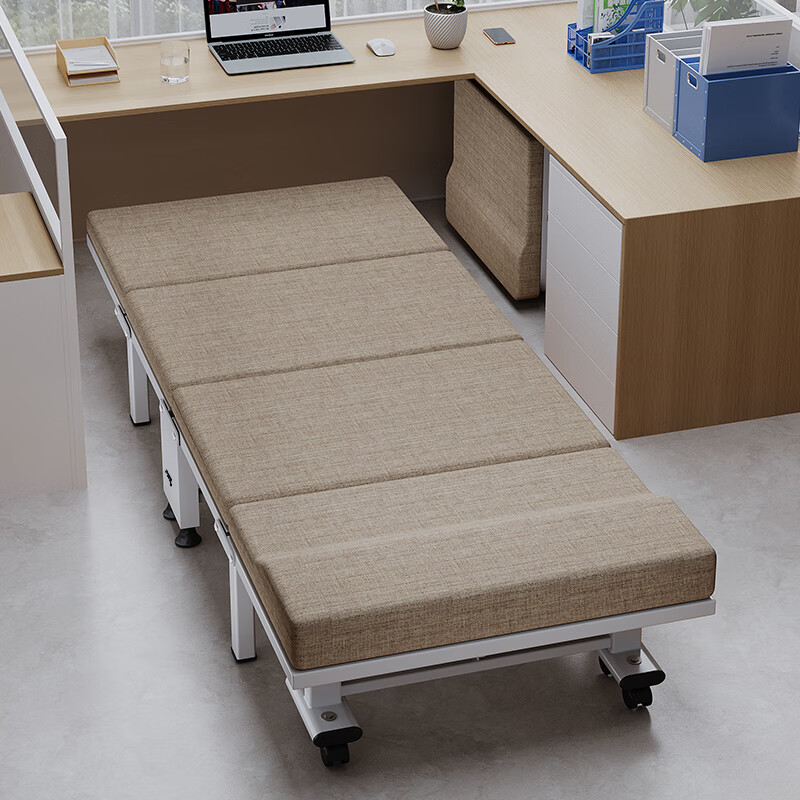 JEEP folding bed nap bed single bed office nap bed 40% off coconut palm sponge bed companion bed wooden bed 80cm