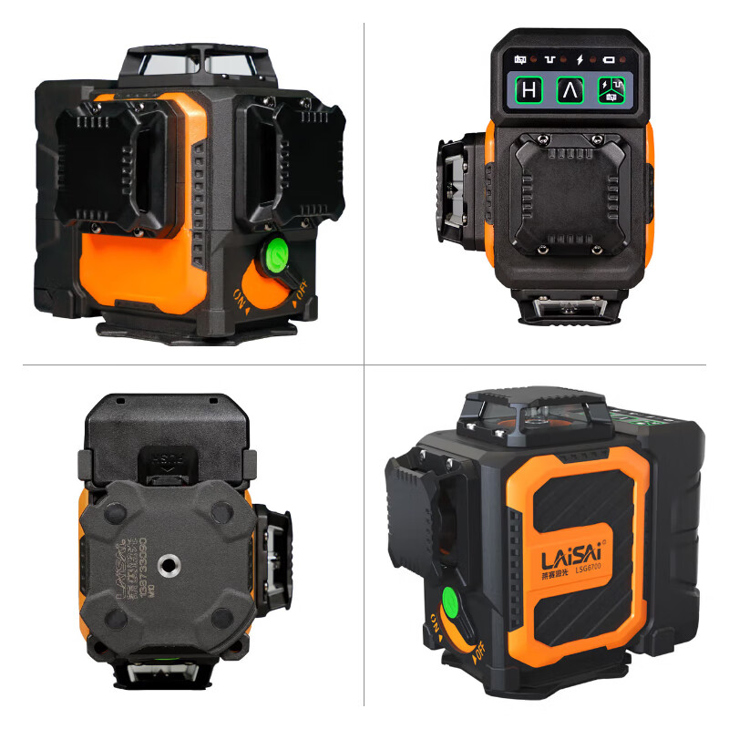 Laisai laser level new 12-line LSG6700/LS6700 level high-precision strong light thin line highlight green light 12-line factory standard