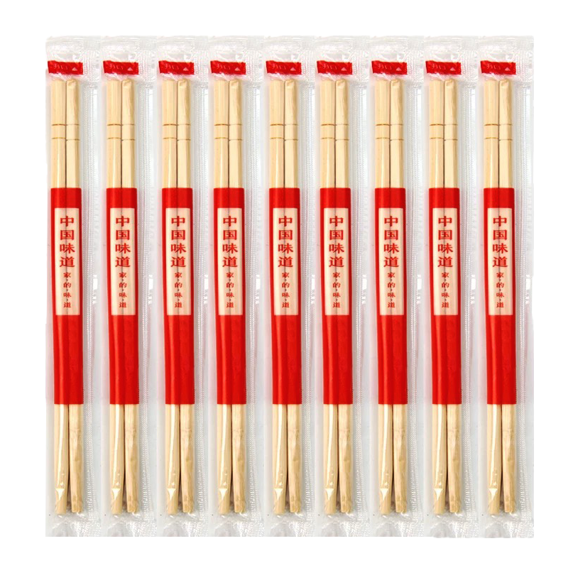 Disposable chopsticks, commercial take-out bamboo chopsticks, fast food, convenient and hygienic bamboo chopsticks, food grade, wedding, New Year and Spring Festival, 100 pairs