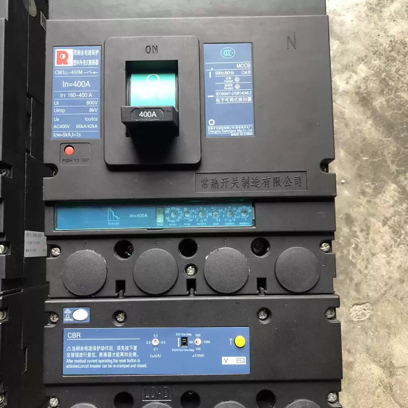 Negotiation Changshu CM1EL-400M leakage circuit breaker Default