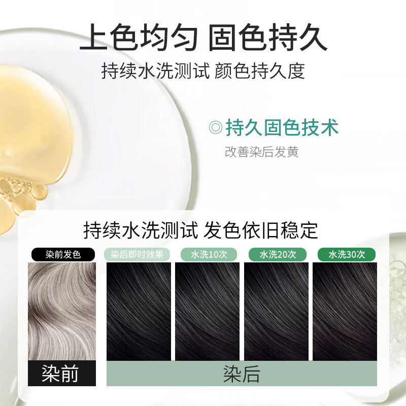 Zhanghua (SAVOL) Gold Label Ecological Hair Dye Cream Covers White Hair Dye without Adding Paraphenylenediamine Hair Dye Cream Brown Black