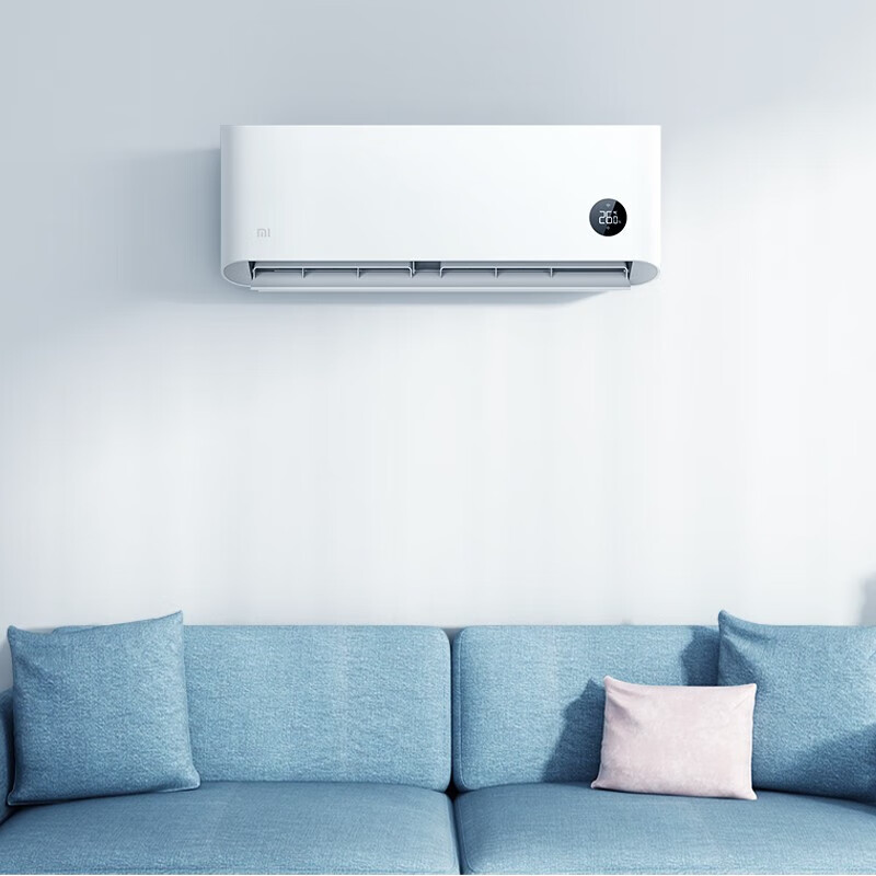 Xiaomi local warehouse quick delivery Mijia Internet heating and cooling air conditioner value-for-money combination air conditioner smart variable frequency self-cleaning cabinet air conditioner + wall-mounted air conditioner two-room hanging machine Large 1 horsepower hanging machine