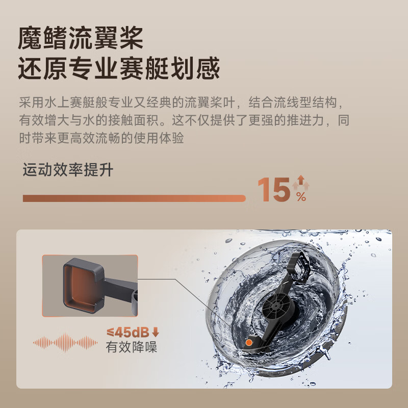 Goldsmith water resistance rowing machine home smart three-fold aerobic fitness equipment house of cards indoor rowing machine new product WR3L three-folding-with table board