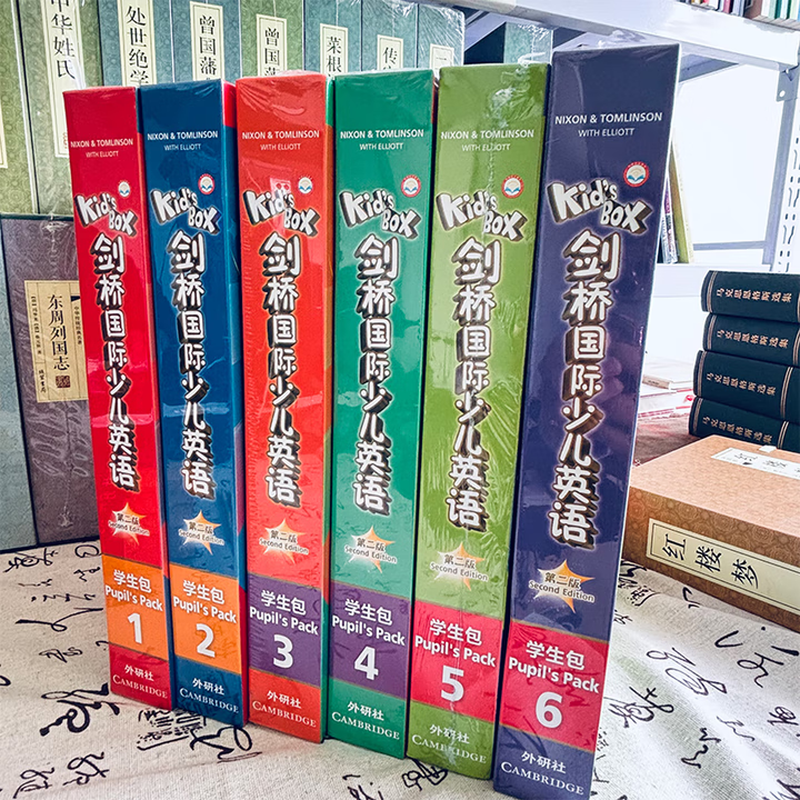 KidsBox Cambridge International Children's English Second Edition Student Pack 123456 English Cambridge International Children's English Second Edition Teacher's Book 123456 Foreign Language Research Edition VIATON Reading Pen S20Pro Foreign Language English Learning Genuine Cambridge International Children's