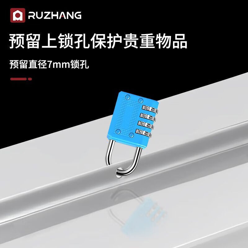 NAOISKEY Naoski stainless steel tool box three-layer folding home car portable iron sheet industrial hardware storage box multi-functional rusty double-layer stainless steel丨(Small size 350)