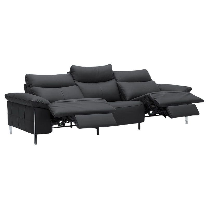 LAZBOYLAZBOY Star Walk full leather 0 wall-mounted electric functional sofa black 2.91m counter same style 7 days