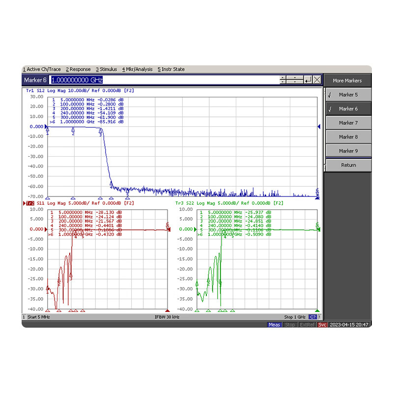 Tianbei LC high pass filter SMA RF filter SMA double female head 200MHz high pass filter-TB-HT05