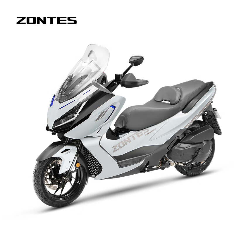 Shengshi ZONTES 2026 new Shengshi 368E electronic throttle scooter National IV single-cylinder water-cooled 368cc mecha gray