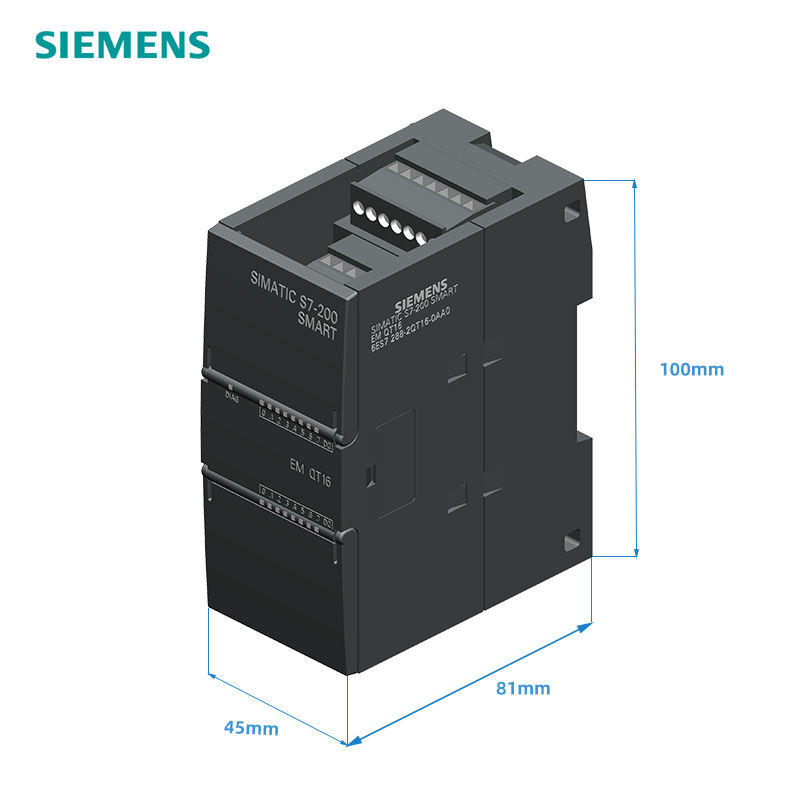 Siemens S7-200 SMART digital output module 6ES7288-2QT16-0AA0,EM DT16