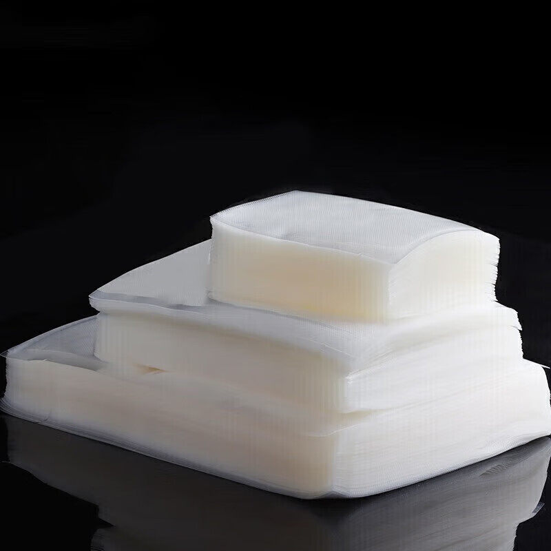 Jingdie 100 pieces mesh pattern vacuum bag vacuum food packaging bag vacuum plastic sealing bag sealing compression bag store manager 20cm*30cm 100 pieces