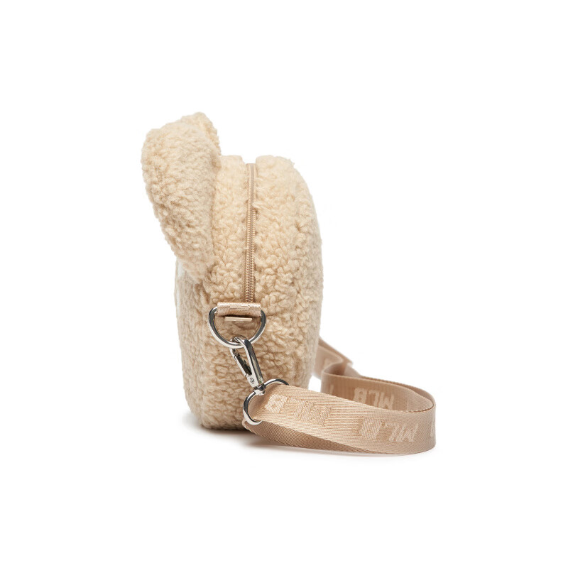 MLB New York Yankees Megabear Huris Cute Bear Polyester Cell Phone Bag Coin Purse Key Bag Oblique Khaki