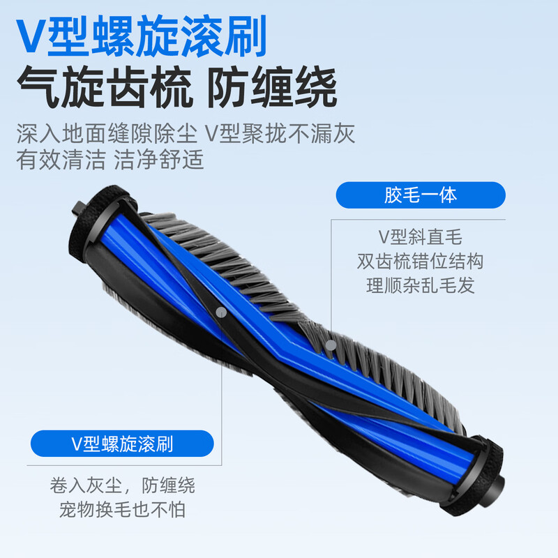 Xiao will adapt to Ecovacs sweeping robot accessories T50 PRO mop rag cleaning liquid filter element roller brush cover side brush dust bag holder filter dust box consumables T50 PRO first trial package