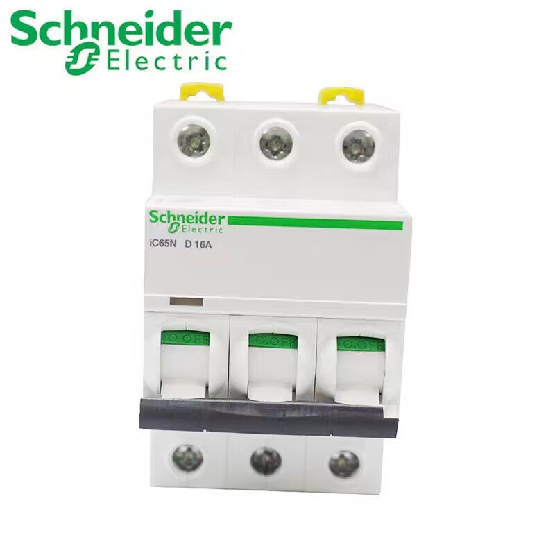 Schneider small circuit breaker/C/D type 6A10A16A25A32A40A/63A/1P/2P/3P/4P white 1A 1P x C type