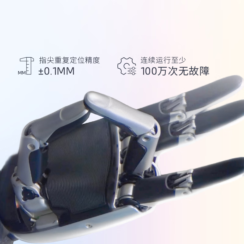 CASBOT Lingbao Robot Highly Integrated Universal Lightweight Version Dexterous Hand Handle-L1 Intelligent Bionic Hand Robotic Arm Five-Finger Dexterous Hand Robot Intelligent and Efficient Grasping Standard Version - Right Hand