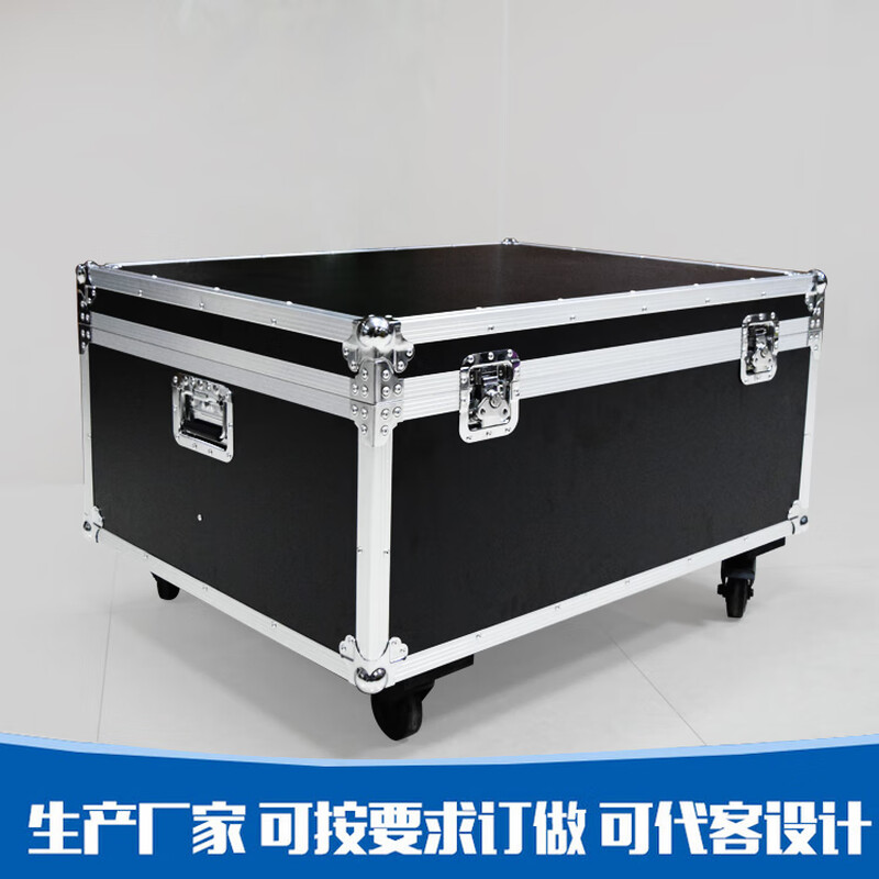 Customized aluminum alloy box instrument box transport box trolley box equipment box suitcase tool box exhibition box tool box orange
