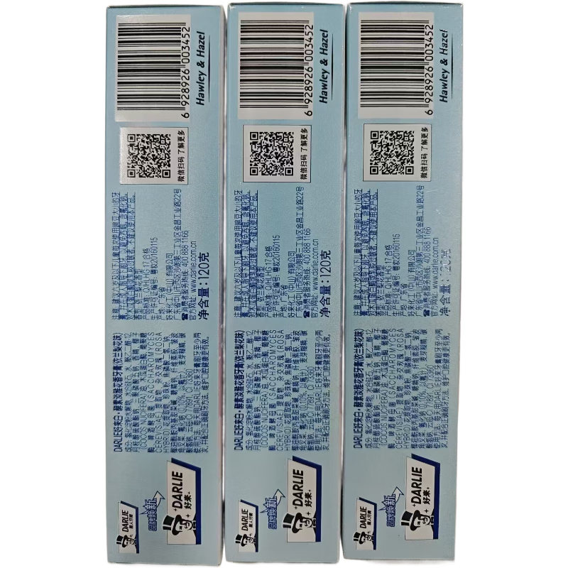 DARLIE White Enzyme Elegant Floral Toothpaste (Ylang-Ylang Pear Blossom Flavor) 120g*3 On Clearance