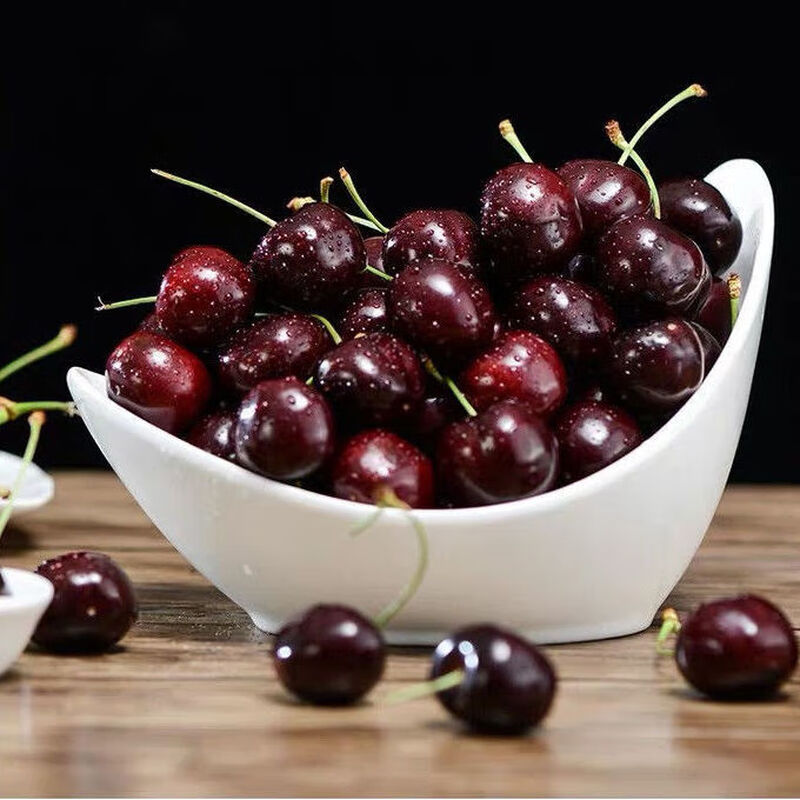 Chilean Cherry Crispy Sweet Imported Fruit Gift Box for Pregnant Women 1kg (net weight) 5J Selected Pieces 34mm or More Sweet Gift Box