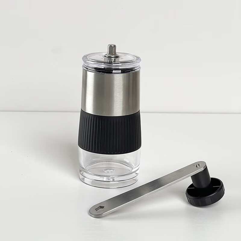 Yuansi pill grinder, pill grinder, medicine grinder, medicine pill baby, Chinese and Western pressure crushing, ultra-fine manual grinder, 304 steel hand-cranked bean grinder, silver