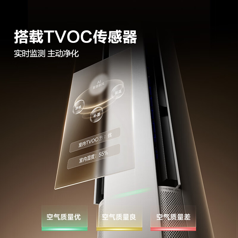 Hisense World Cup customized air conditioner, large 3 HP + large 1.5 HP fresh air air conditioner