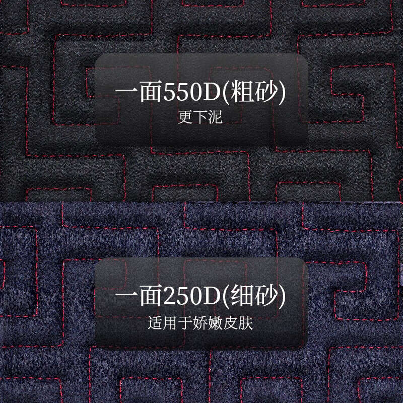 Ruoyu men's special bath towel, bath towel, strong mud rubbing artifact, household back rubbing long back bathing gloves, 1 pack, widened and thickened, black