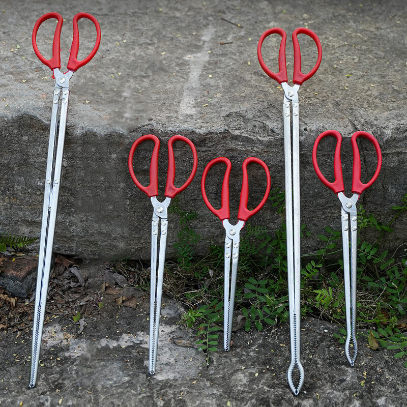 Kelibang clip stainless steel clip sanitation special garbage clip garbage rack straight mouth with teeth 52cm KB2041