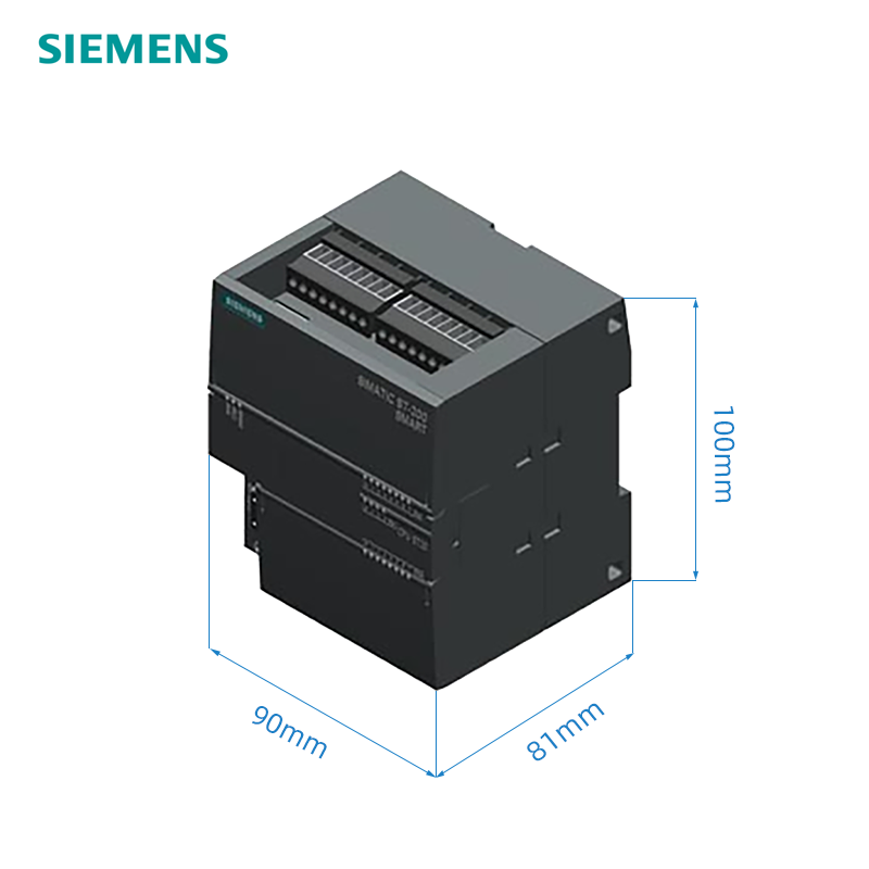 Siemens S7-200 SMART standard CPU module 6ES7288-1ST20-0AA1,ST20 DC/DC/DC 12DI/8DO
