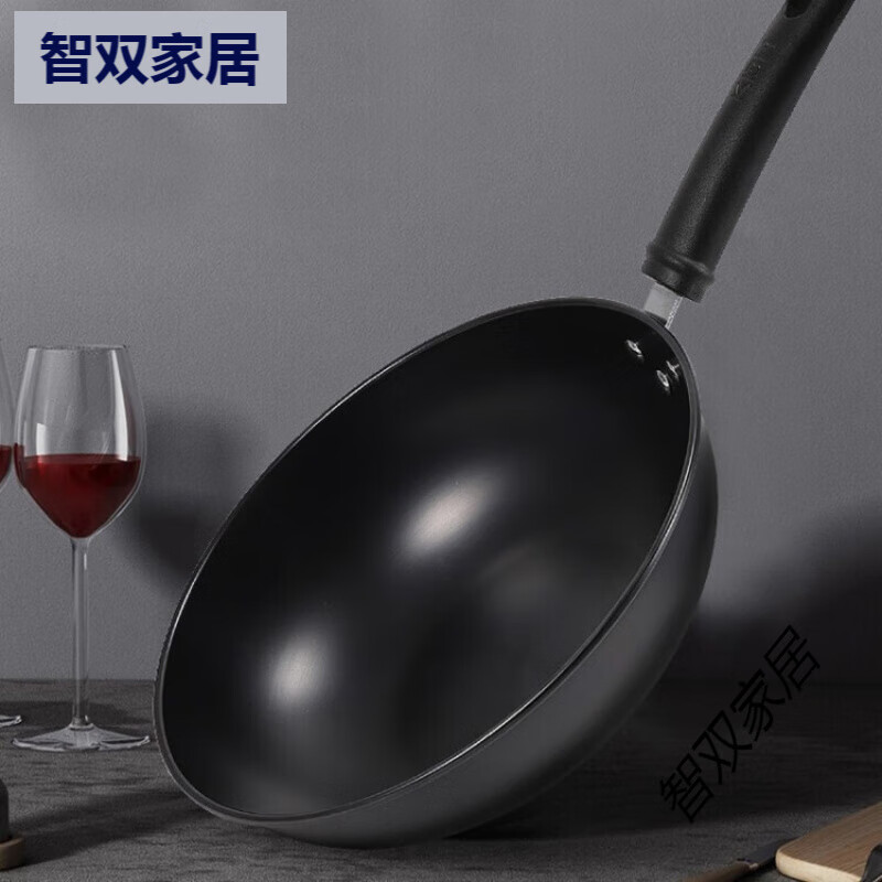 KOBACH fine iron wok, frying pan, soup pot, wok, stew pot, three-piece set FXJT3A three-piece pot set