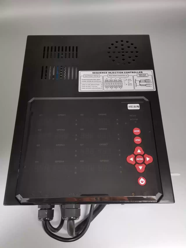 Time sequence controller eight groups of air pressure oil pressure air valve oil valve needle valve timing controller high power touch screen ginger