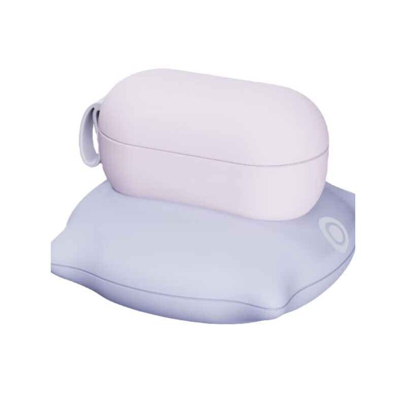 Universal UltraNu M2 small rechargeable UV UVC ultrasonic contact lens cleaner, pink gray gift box packaging