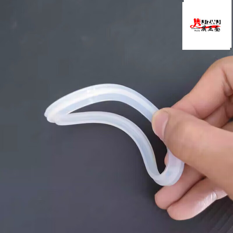 Lishi sanitary clamp gasket stainless steel quick-release gasket chuck silicone seal ring silicone pad port joint gasket 19 (chuck 50.5) (pack of 10)