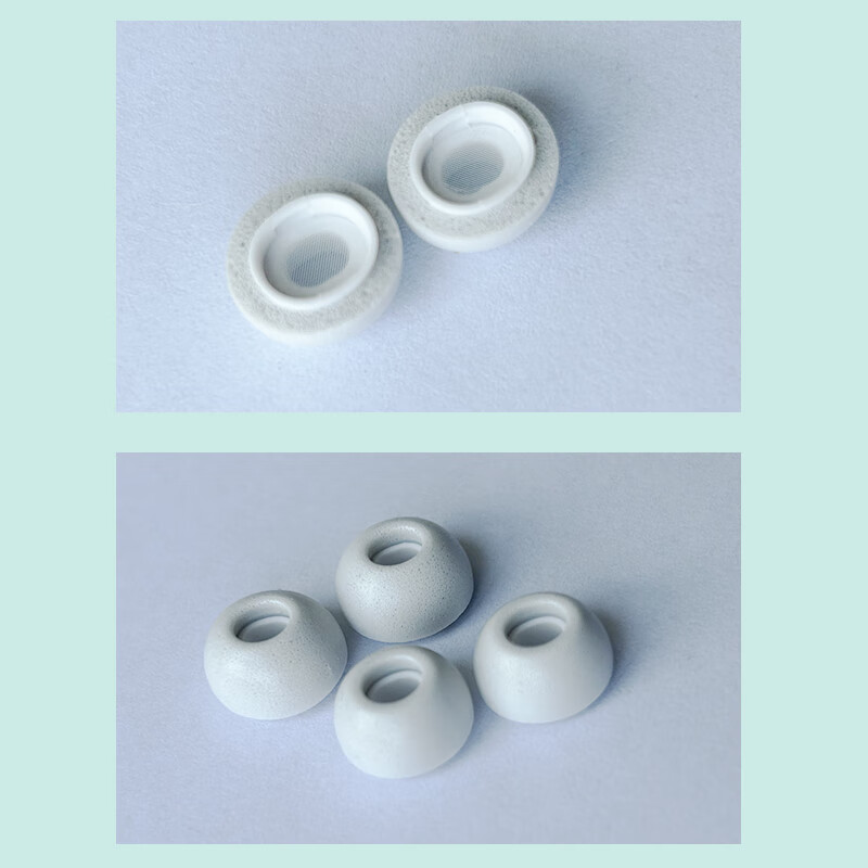 Masentek earphone ear caps and earplug covers, suitable for Apple Airpods Pro 1/2 first and second generation Bluetooth accessories 3 and third generation, soft memory foam, in-ear replacement, medium size