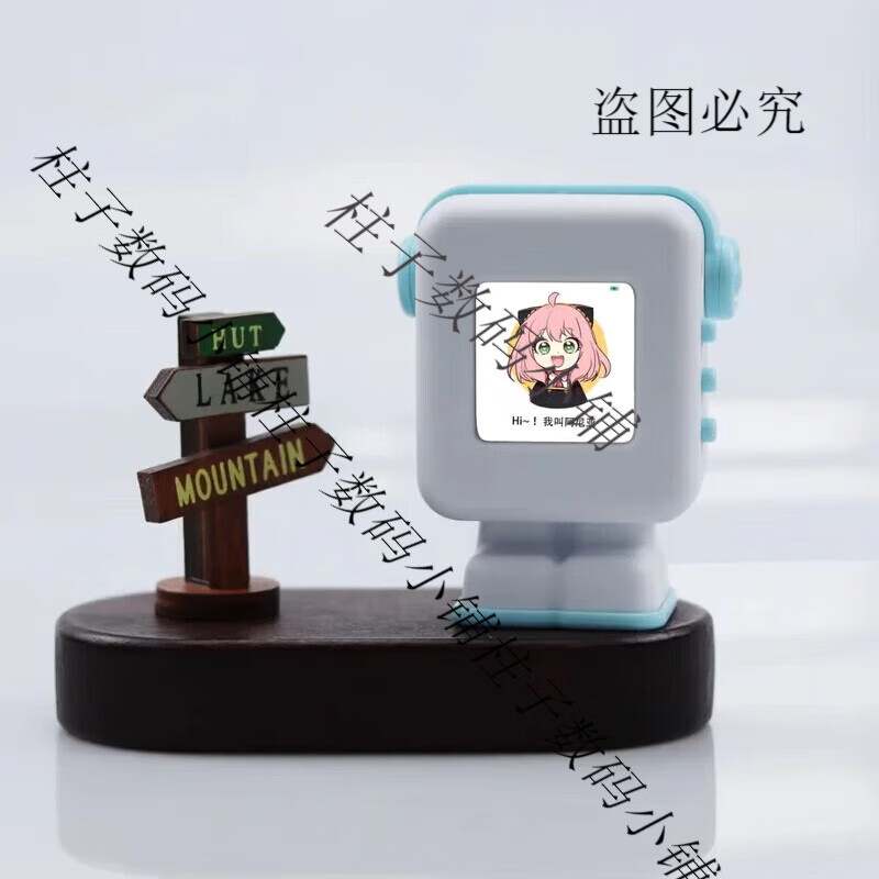 The fourth generation Xiaozhi ai robot finished product WiFi strong artificial intelligence Xingli's natural dialogue interrupts the screen drive The fourth generation Xiaozhi Ultra sky blue gradient
