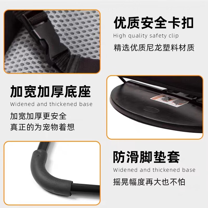 Ono Seven Days Dog Rocking Chair Small Pets Special French Dou Reclining Chair Teddy Bichon Sleeping Cradle Elastic Spring Rocking Bed