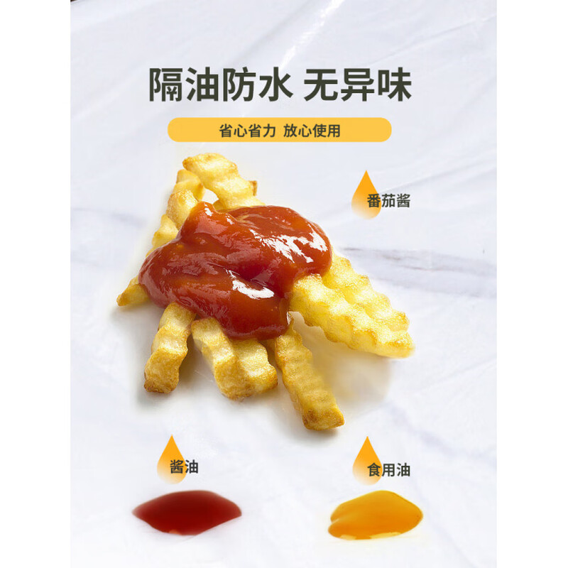 JCZS German quality disposable tablecloth, thickened waterproof tablecloth, rectangular round table plastic film, commercial and household, upgraded and thickened 1.6mx1.6m 60 sheets)