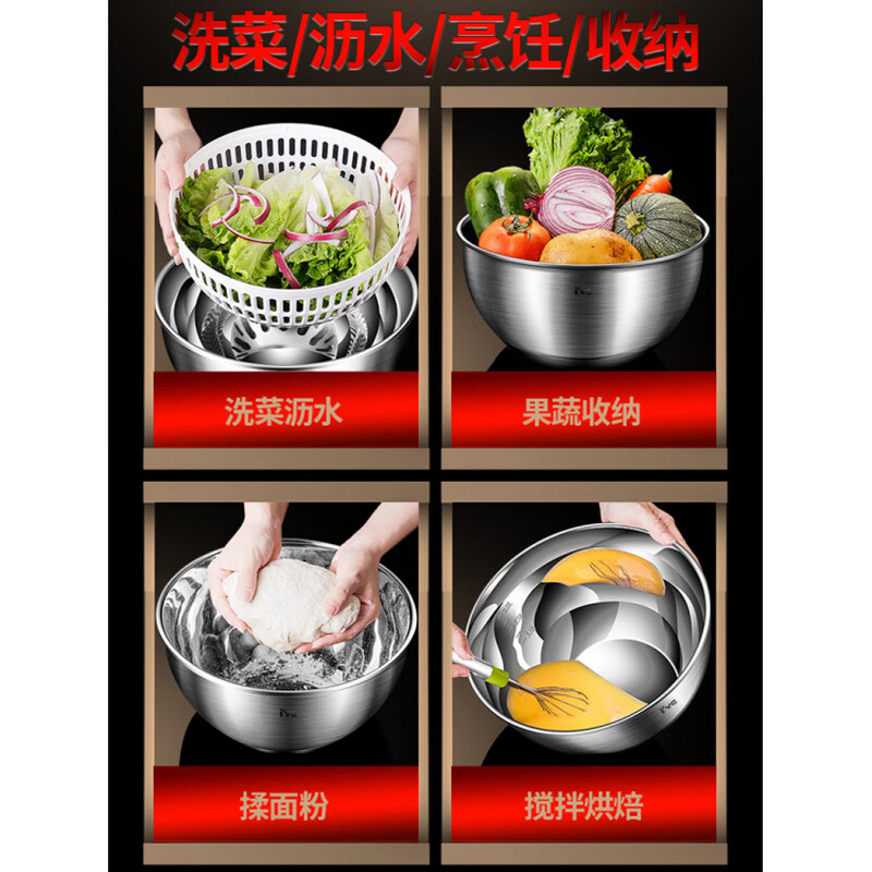 He Jian Gong German ive kitchen salad vegetable dehydrator household vegetable washing and spinning artifact spin dryer water spin dryer transparent 6000ML manual dehydrator