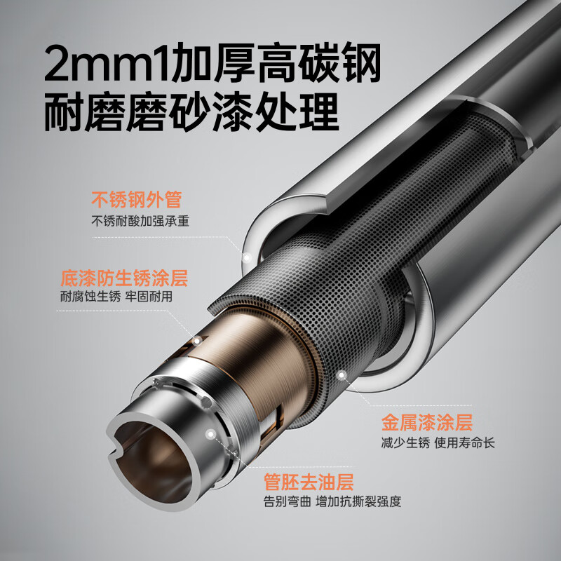 GERTHRON German horizontal bar pull-up device indoor home punch-free adjustable multi-functional ring fitness equipment three-legged support upgrade 70-95cm