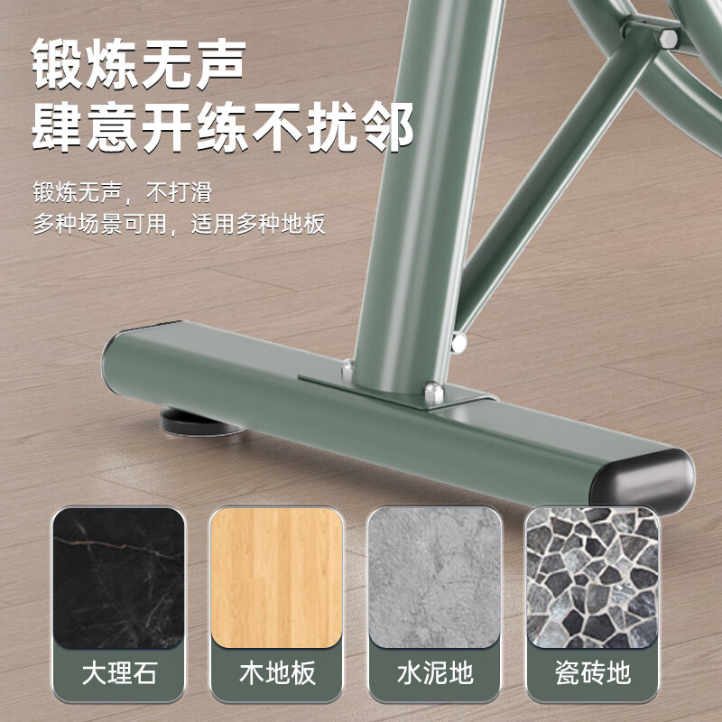 Zunen Abdominal Muscle Fitness Equipment Abdominal Strengthener Lazy Abdominal Exercise Slim Belly Magic Device Home Roller Coaster Abdominal Roller Super Fast Abdominal Roll-Advanced Exercise 6-level Adjustable Armrests_Rotating Kneeling Mat_4 Pieces