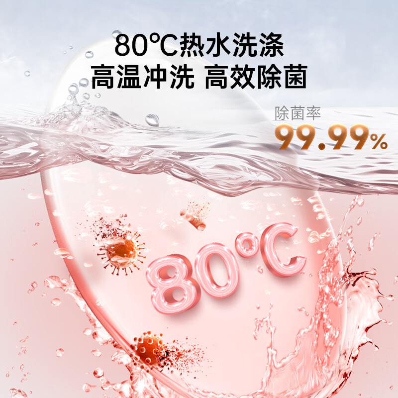 Panasonic desktop dishwasher K1Y-Pro Maternity and baby certified household small space Nanoyi 7-day storage sterilization and odor removal 80 independent drying true 5 sets third generation upgraded model K3Y