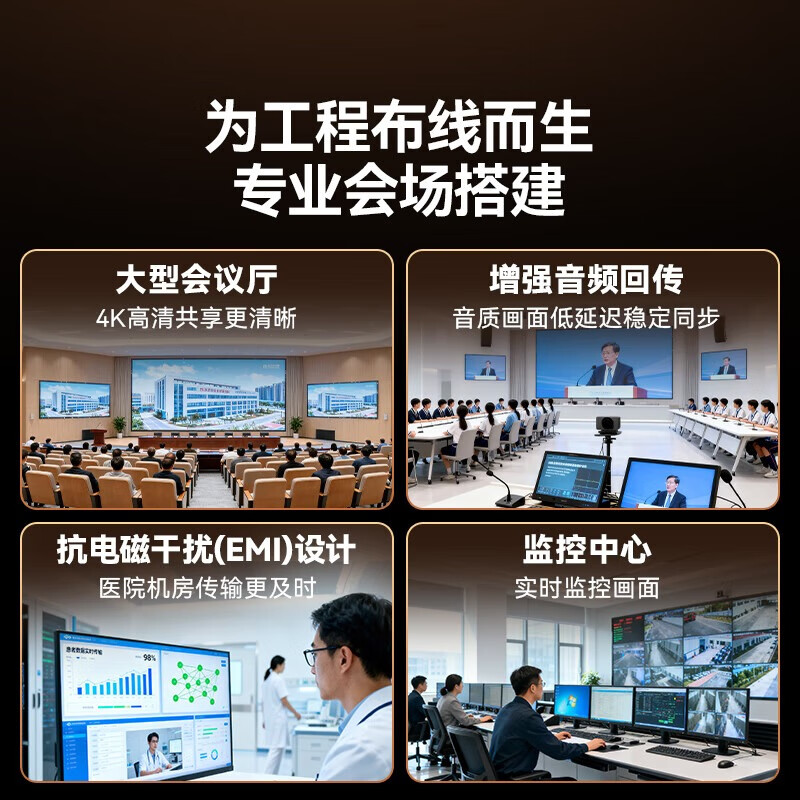 Shanze HDMI cable version 2.0 4K digital high-definition cable 1.5 meters 3D video cable engineering grade projector laptop TV set-top box data connection cable 15SH8