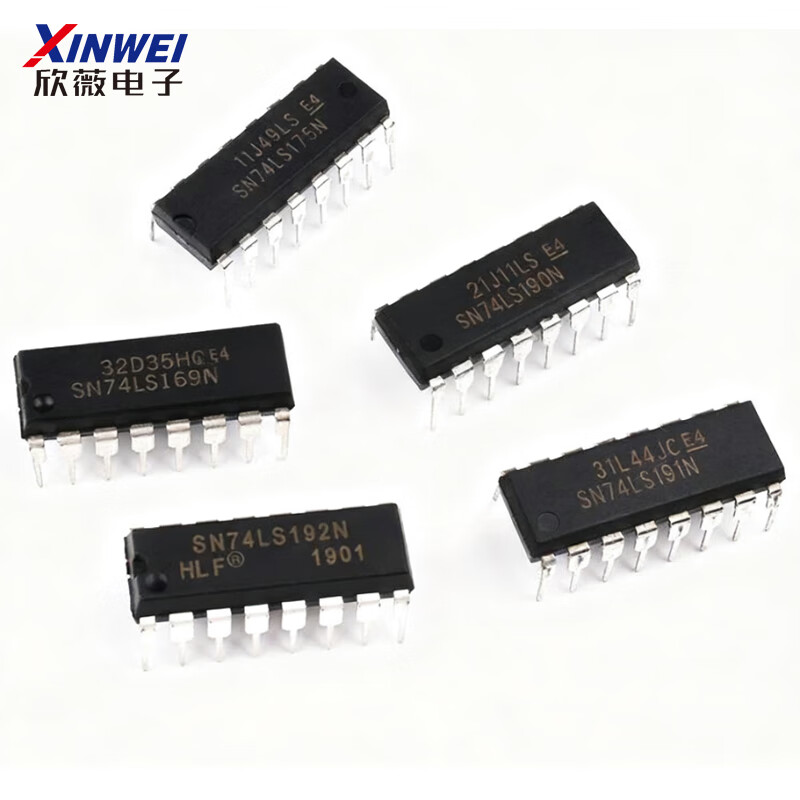 SN74HC165 166 174N 175 193N 238E m74hc259B integrated circuit DIP-16 plug-in SN74HC175 DIP-16
