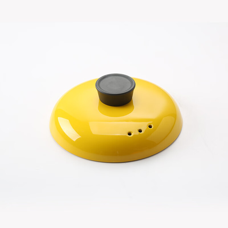 Fantasy large casserole lid electric stew pot soup pot lid colorful ceramic single lid casserole stew pot lid crock pot stone pot light blue outer diameter 20cm