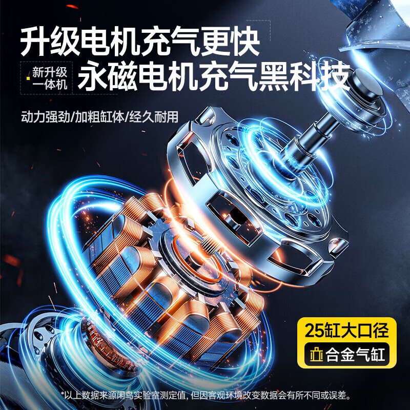 Car emergency start power supply air pump rescue all-in-one machine 12v24v universal high-power car power bank strong start version 18 times battery life + professional rescue