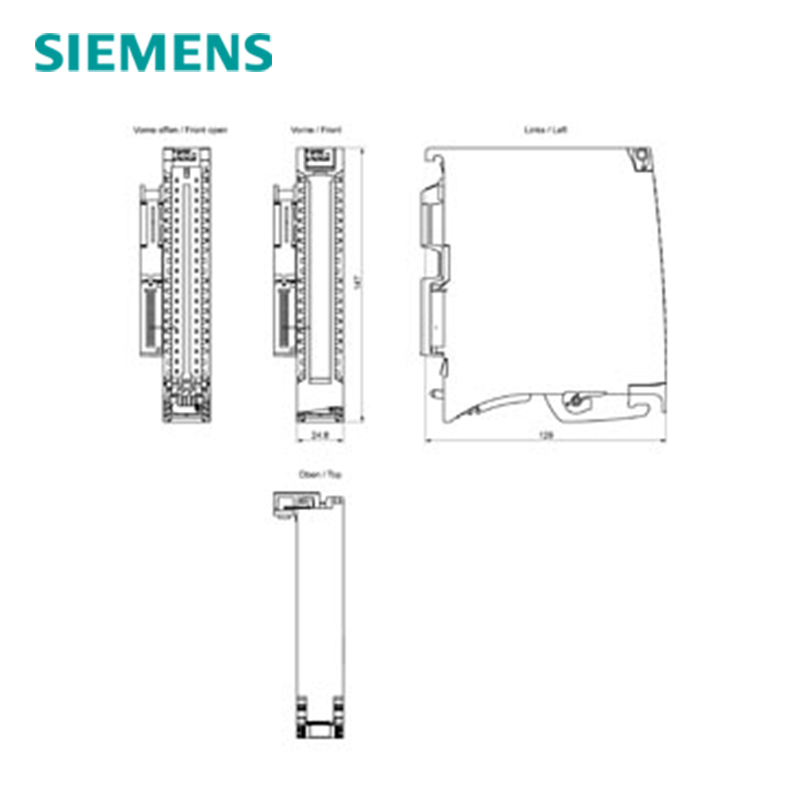Siemens S7-1500PLC digital input module 6ES7521-1BL10-0AA0,DI 32xDC 24V BA