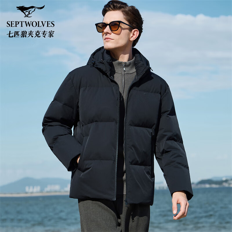 Septwolves Heavyweight Goose Down Level 4 Waterproof Down Jacket Men's Winter Thickened Warm Jacket Jacket Men's Clothing Clothing