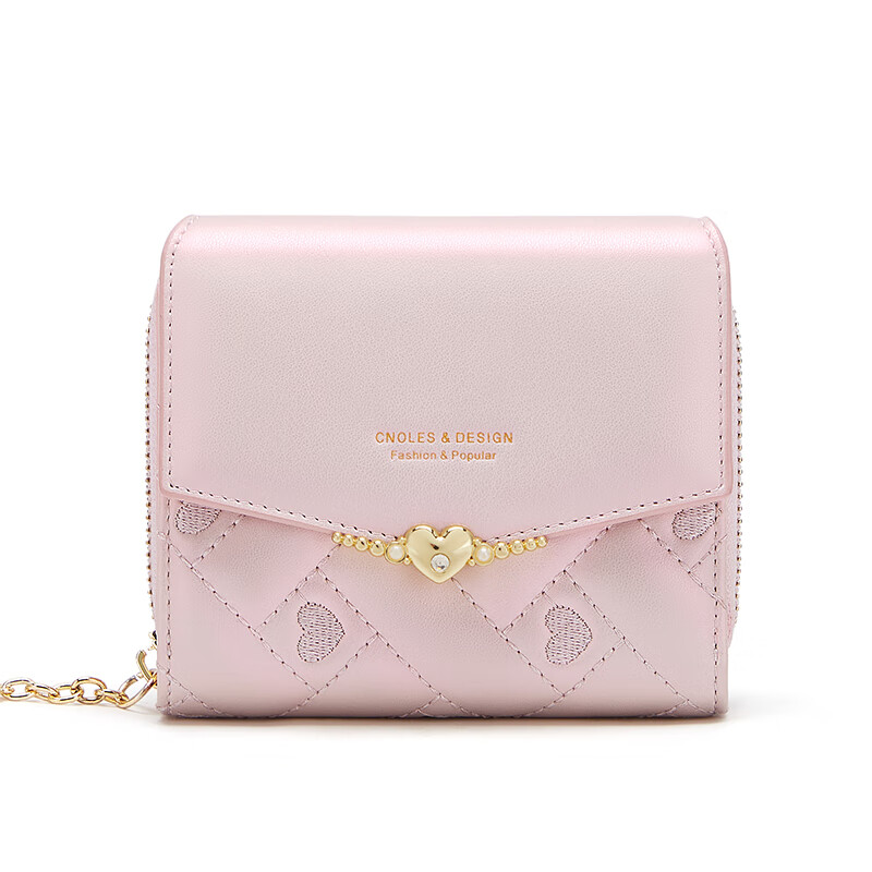 Cnoles women's wallet cowhide multi-card slot multi-functional wallet thin coin purse birthday gift for girlfriend and wife