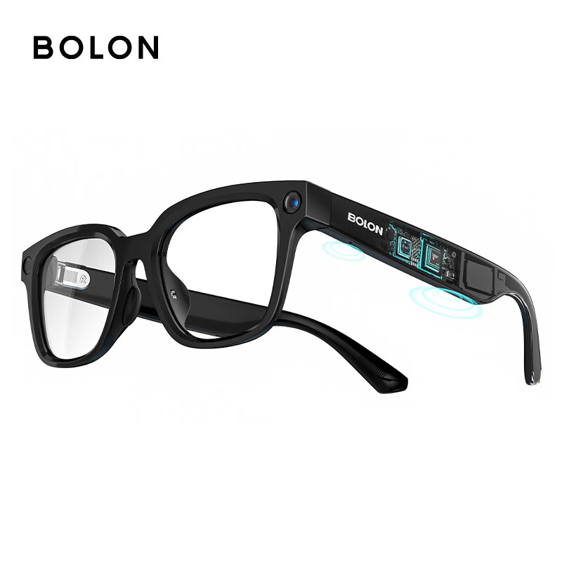 BOLON Tyrannosaurus & ROKID joint AI smart glasses Lin Yi style photo glasses voice call headphones navigation translation glasses optical glasses can be equipped with glasses BZ5100B10