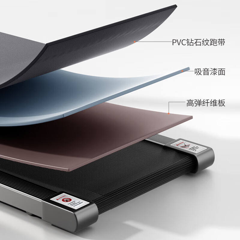 ANTEPOP treadmill T490 home walking machine aerobic fat reduction smart small folding sports weight loss fitness black premium model 12-speed speed adjustment