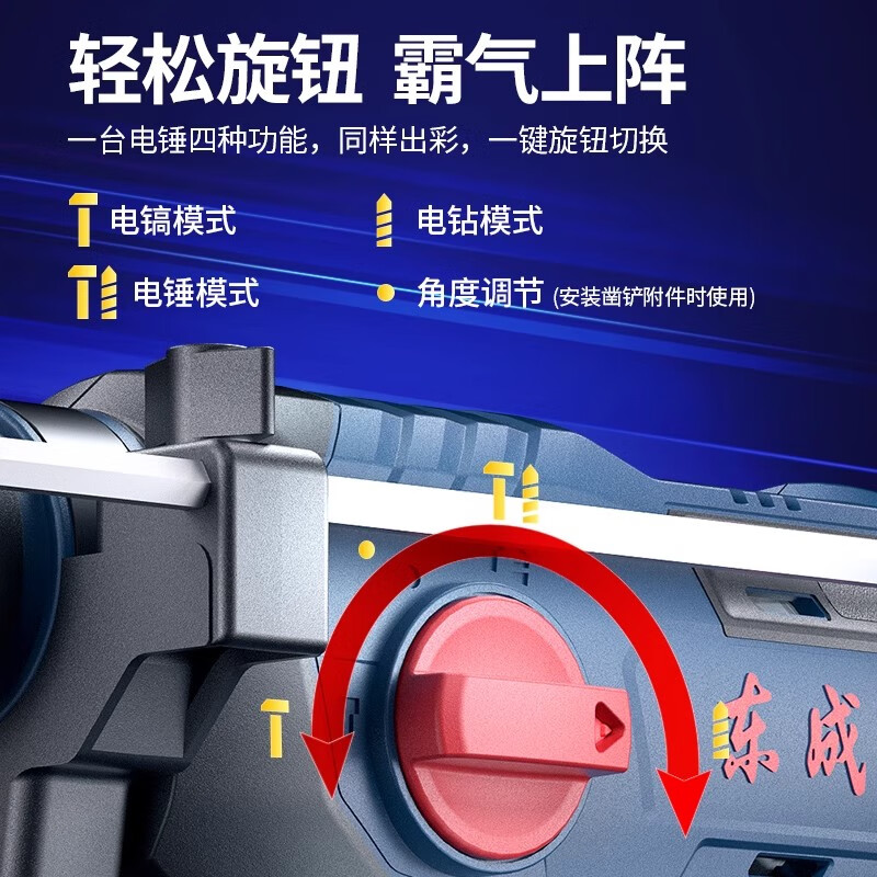 Makita (MAKITA) power tool set electric hammer drill angle grinder electric drill impact wrench Dongcheng 20V brushless combination four-piece set angle grinder + electric drill 4.0Ah two electric