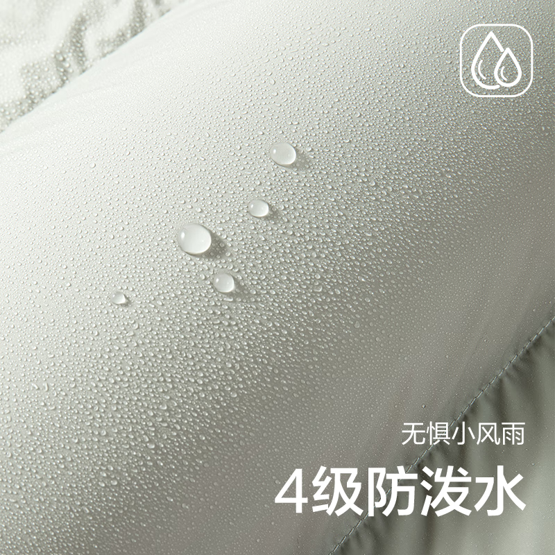 NetEase carefully selects 25 new products 90 duck down super fluffy down jacket casual bread coat graphene warm lightweight antibacterial water repellent 25 autumn and winter stand-up collar-Quiet Black L